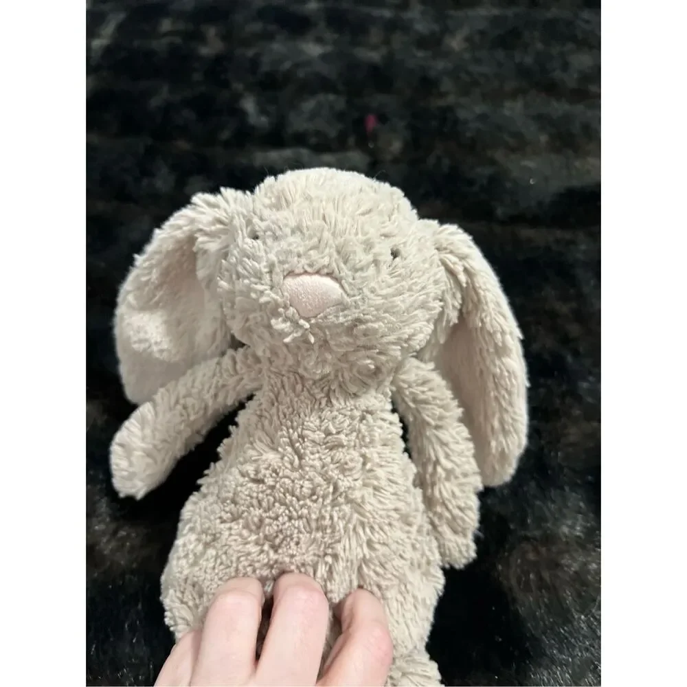 Jellycat London Bashful Bunny Rabbit 12" Plush Stuffed Animal Taupe / Tan - Picture 1 of 4